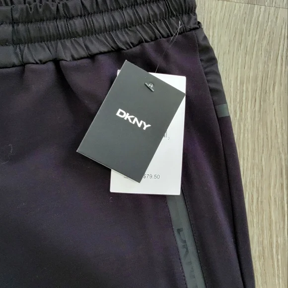 BRAND NEW DKNY Black Joggers Pants Men's Size XL - Picture 4 of 5